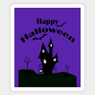 Happy Halloween House Magnet